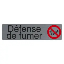 Plaque adhesive Defenser de fumer FR photo du produit