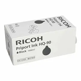 Ricoh HQ90 Encre Blk (6) HQ7000/9000 photo du produit