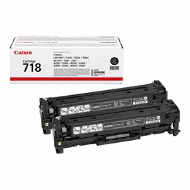 Canon 718BK vp pack Toner Blk LPB 7200cd photo du produit