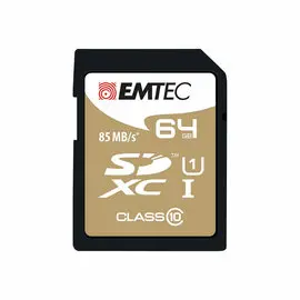 Emtec SD 64GB UHS-I U1 EliteGold photo du produit