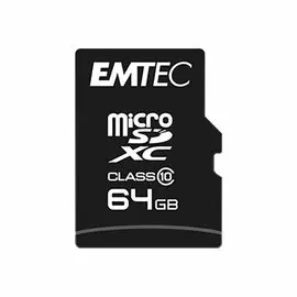 Emtec mSD 64GB Class10 Classic photo du produit