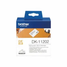 Brother QL500-550Etiquettes d exped R/BL photo du produit