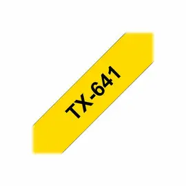 Brother  TX641  Noir/Jaune photo du produit