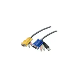 Cable E7 kvm ATEN 2L-53xxU VGA-USB-Audio - 3.0M photo du produit
