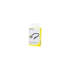 DACOMEX Adaptateur micro et casque stereo jack 3.5 mm photo du produit