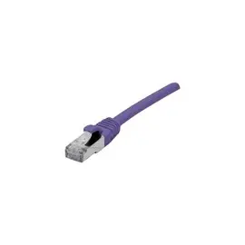 DEXLAN Cordon RJ45 categorie 6A S/FTP LSOH snagless violet - 7,5 m photo du produit