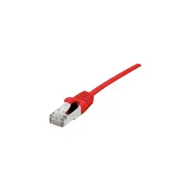 DEXLAN Cordon RJ45 CAT 6A S/FTP LSOH Ultra Fin rouge - 3 m photo du produit