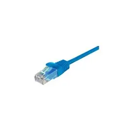 Cordon RJ45 categorie 5e U/UTP snaglessbleu - 10 m photo du produit