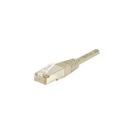 Cordon RJ45 categorie 5e F/UTP gris - 1m photo du produit