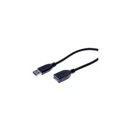 Rallonge eco USB  3.0 type A / A noire - 1,0 m photo du produit