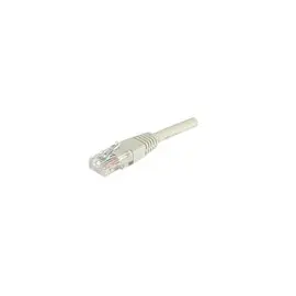 Cordon RJ45 categorie 6 U/UTP gris - 0,5 m photo du produit