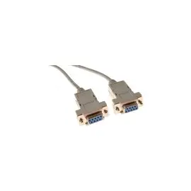 Cable null modem DB9F/F 1,80M photo du produit