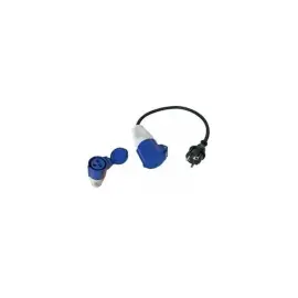 Adaptateur IEC 60309 femelle / CEE7 male photo du produit