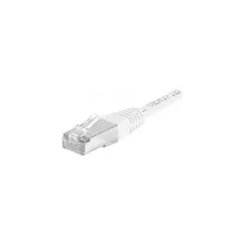 DEXLAN Cordon RJ45 categorie 6A F/UTP blanc - 1,5 m photo du produit