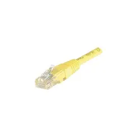 Cordon RJ45 categorie 6 U/UTP jaune - 1m photo du produit