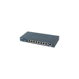 Planet GSD-908HP switch 8p Gigabit PoE+120W + port NVR photo du produit