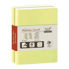 DUO CARNET 15 lign&eacute; Hab smooth vert melo photo du produit