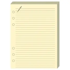 FICHES NOTES T14 Ivoire rech s/f photo du produit