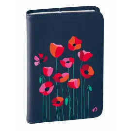 EUROTEXTAGENDA ML bloom coquelicot bleu photo du produit
