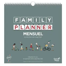 CAL FAMILY PLANNER MENSUEL FR Fam p5 photo du produit