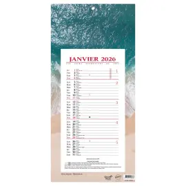 CAL BLOC MENSUEL 16X33,5 FR Evasion p10 photo du produit