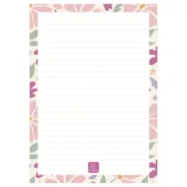 To Do List Paloma 15 x 21 Fleurs photo du produit
