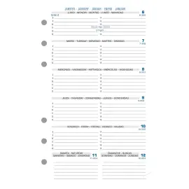 Recharge Exatime 17 semaine/1 page horiz photo du produit