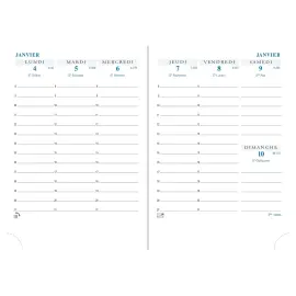 Recharge agenda Horizons 13 Tranche Or photo du produit