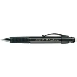 Porte-mines GRIP PLUS 1307 - Noir-m&eacute;tallique - Faber-Castell photo du produit