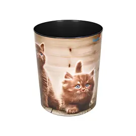 L&auml;ufer Corbeille &agrave; papier 'chats fouineurs' photo du produit