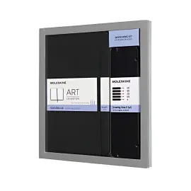 MOLESKINE Kit croquis, carnet L/A5 + 5 crayons &agrave; dessin photo du produit