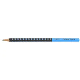 Crayon graphite GRIP 2001 TWO TONE - Bleu - Faber-Castell photo du produit