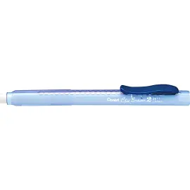 Pentel Stylo-gomme ClicEraser2 ZE11T, bleu-transparent photo du produit
