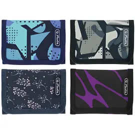 4 HERLITZ Porte-monnaie 'Teens Mix', polyester photo du produit