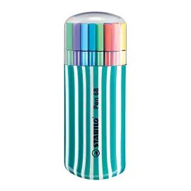 STABILO Feutre Pen 68, zebrui de 20, turquoise photo du produit