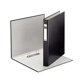 LEITZ Classeur &agrave; anneaux standard, A4+, noir, m&eacute;canisme &agrave; photo du produit