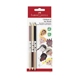 FABER-CASTELL Crayon de couleur Children of the World, par 3 photo du produit
