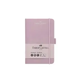 FABER-CASTELL Carnet, A6, quadrill&eacute;, rose photo du produit
