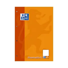 Oxford Klausurenblock, format A4, 100 pages, lign&eacute; photo du produit