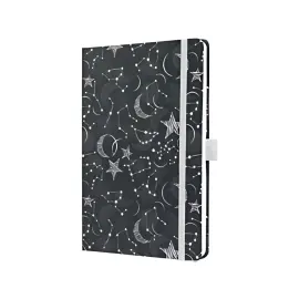 sigel Carnet de notes Jolie 'Cosmic Fantasy Black', A5 photo du produit