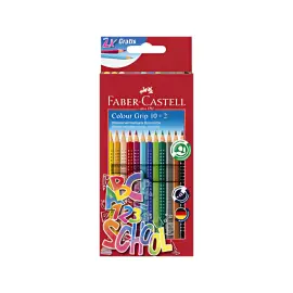 Crayon de couleur Colour GRIP - &eacute;tui promo - Faber-Castell photo du produit