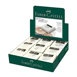 18 FABER-CASTELL Gomme mie de pain ART ERASER, blanc photo du produit
