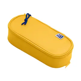 Oxford Trousse, polyester, oval, jaune photo du produit