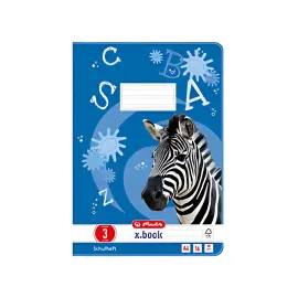 HERLITZ Cahier x.book, A4, lin&eacute;ature 8f / rectangles photo du produit