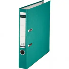 20 LEITZ Classeur &agrave; levier 180 degr&eacute;s, A4, 52 mm, turquoise photo du produit