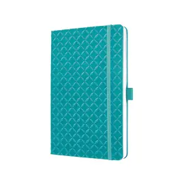 sigel Carnet de notes Jolie, similicuir, A5, turquoise photo du produit