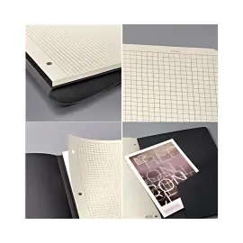 sigel Cahier Conceptum, A4, quadrill&eacute;, noir photo du produit