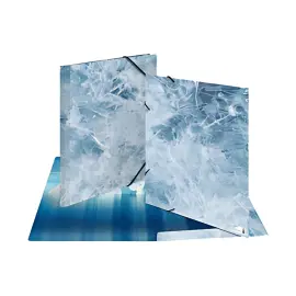 HERMA Chemise à élastiques 'Nature', A3, carton, Stone photo du produit