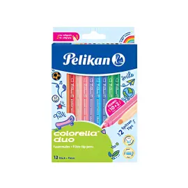 Pelikan Feutre colorella duo, étui en carton de 12 photo du produit