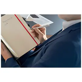 sigel Carnet de notes Conceptum, A5, quadrill&eacute;, noir/rouge photo du produit